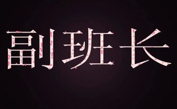 小学副班长竞选演讲稿优秀6篇