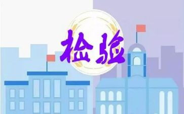 检验工作总结个人总结参考6篇