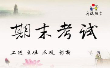 初中个人期末总结8篇