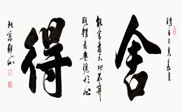 舍与得读后感最新7篇