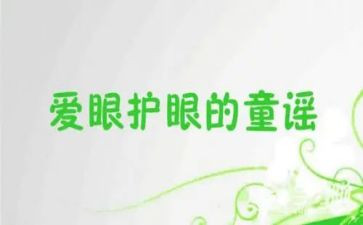 6.6爱眼日宣传总结优秀5篇