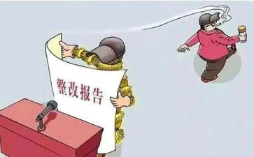 整改报告模板优秀7篇