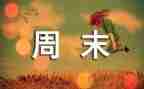 英语我的周末作文参考5篇